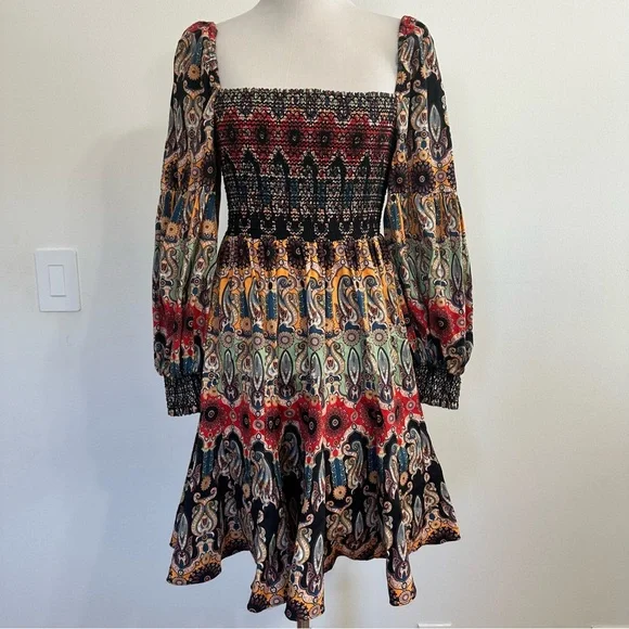 Alice + olivia Julissa Empire Waist Mini Dress - Picture 8 of 12